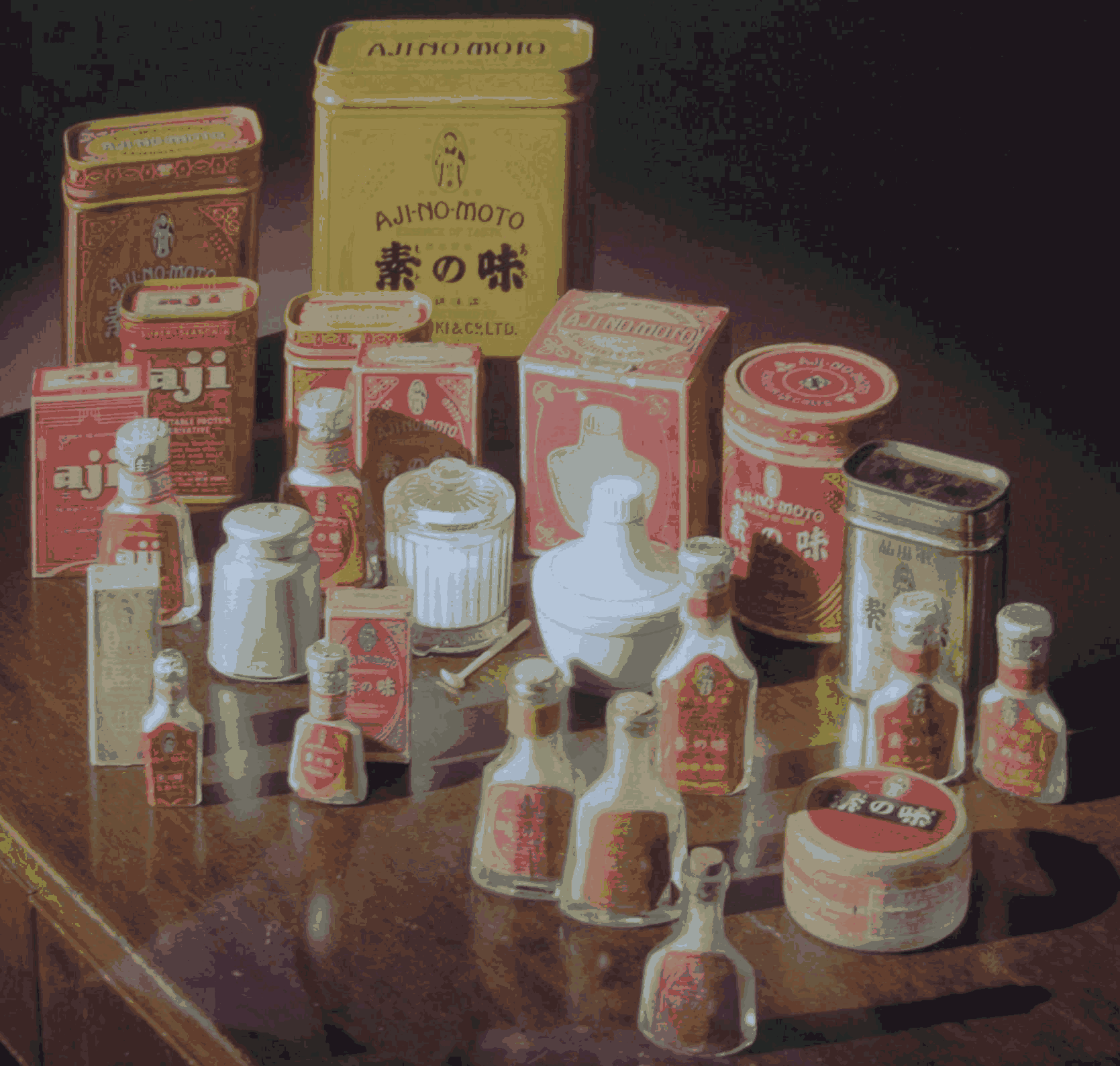 Ajinomoto products from the 1920's