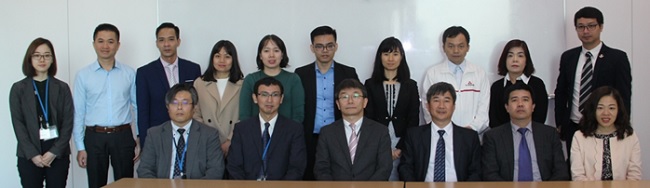 (Image)Visit by Members of the Intellectual Property Office of Vietnam to Japan Patent Office