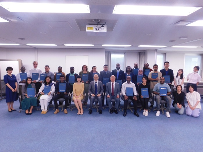 (Photo) Completion ceremony