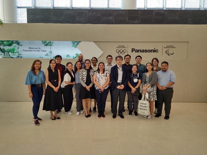 (Photo) Company visit at Panasonic Center TOKYO, Panasonic Holdings Corporation Panasonic Holdings Corporation, Thank you for your cooperation