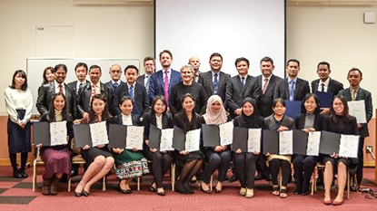 Training for developing countries(Photo: WIPO Japan Office)