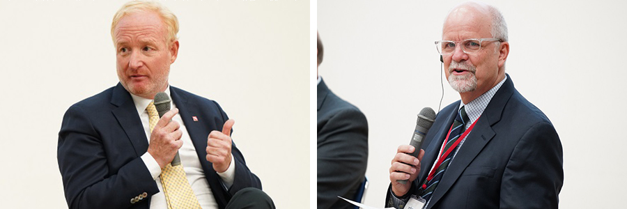 Photo - (Left) Mr. Campinos (EPO), (Right) Mr. Staudt (IPO)