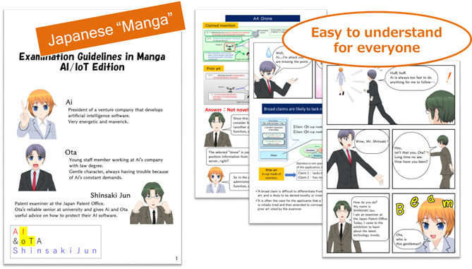 Figure: Manga Patent Examination Guidelines