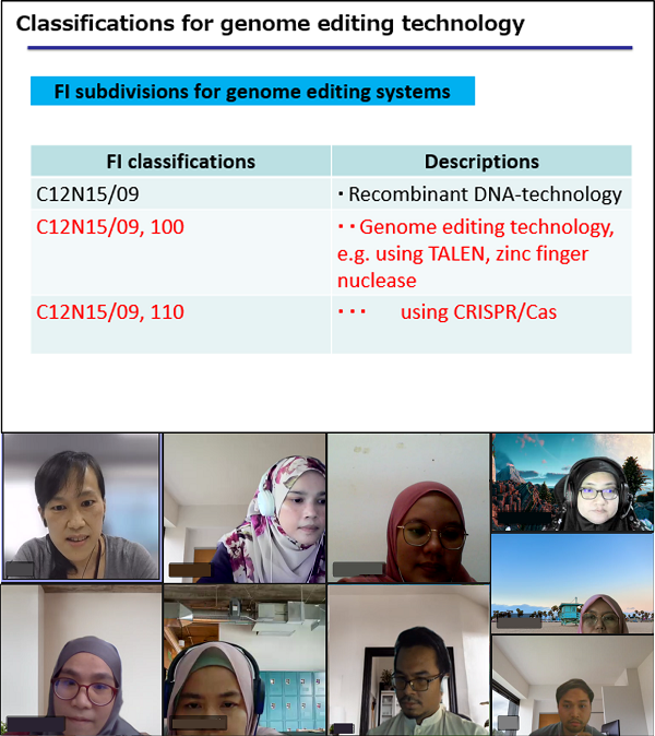 (screenshot)Live Streaming lecture (Biotechnology field) 