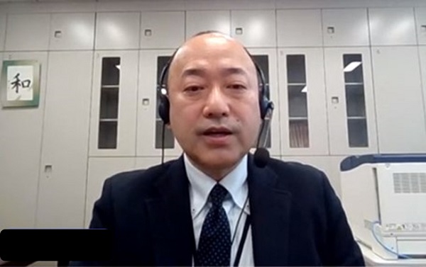 (Photo-2) Closing remarks from Mr. NAKAMAKI Toshiaki, Director-General of the Patent Examination Department (Chemistry, Life Science and Material Science) of the JPO