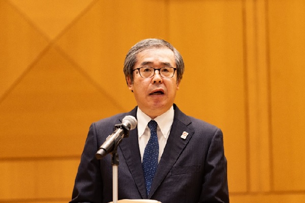 (Photo-1)Opening Remarks by Mr. HAMANO Koichi, Commissioner of the JPO
