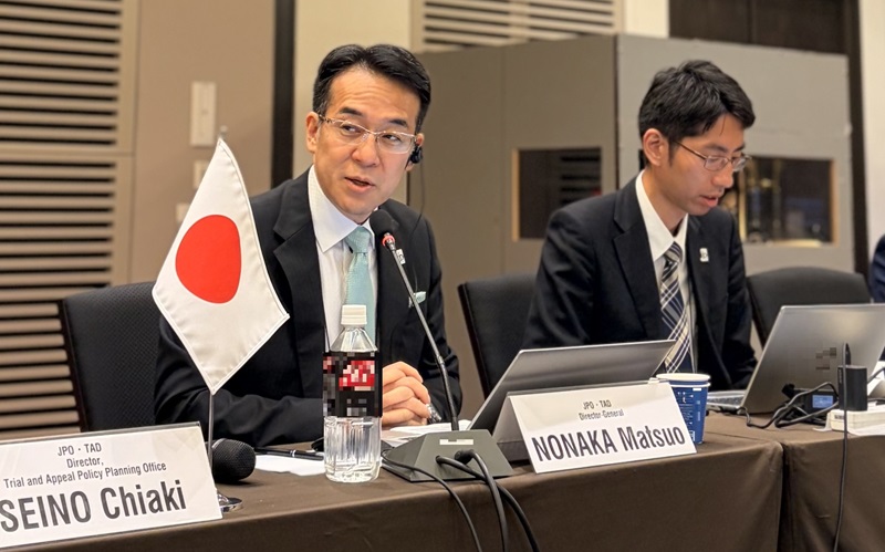 (Photo-2) Mr. NONAKA Matsuo, Director-General of the TAD, JPO