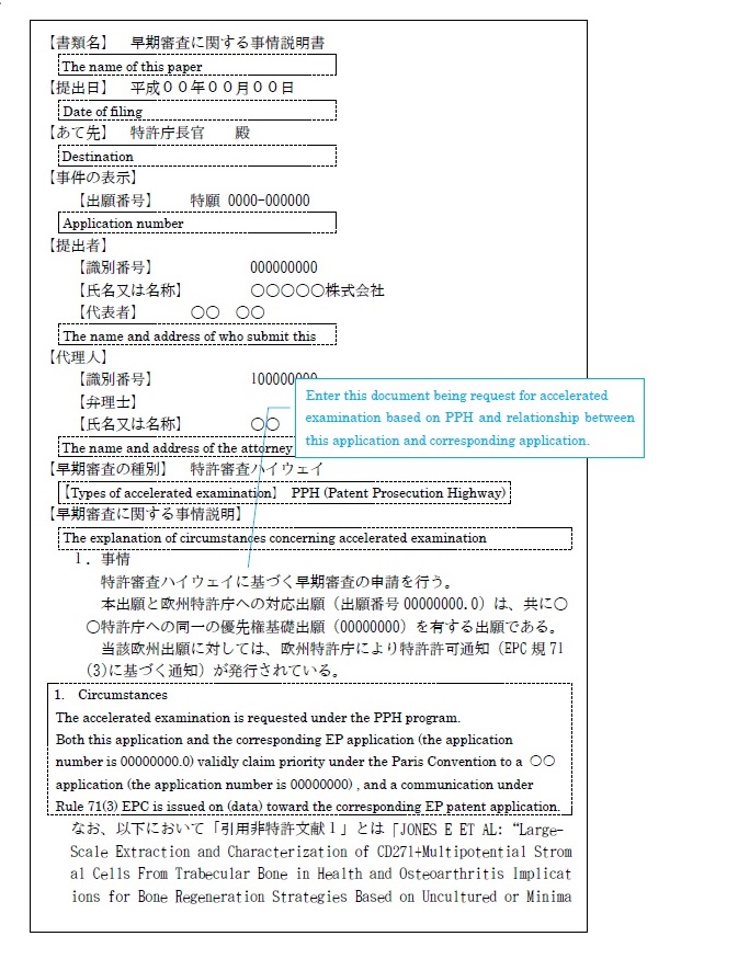 (image)Explanation of Circumstances Concerning Accelerated Examinatio01