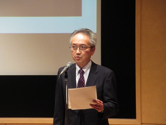 (Photo-2) Director-General Shimano giving opening remarks