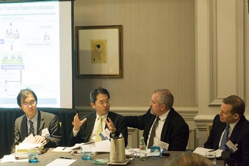 (photo-1) Panel discussion between JPO and USPTO