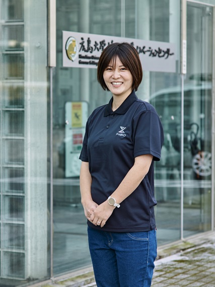 （写真）島原　留美子（しまばら　るみこ）さん