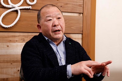 (写真2)柴田社長