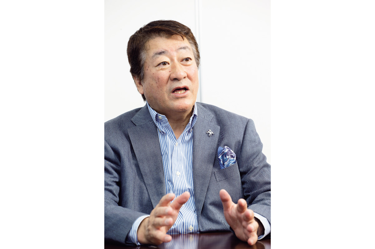土橋秀位代表取締役社長の写真