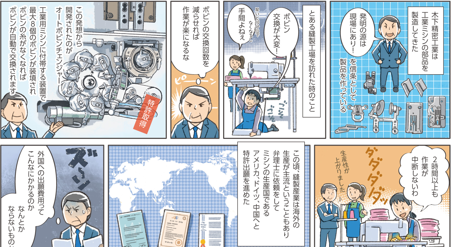 あなたの悩み、解決します　第5回 知財総合支援窓口へようこそ！ CASE5　木下精密工業株式会社の画像