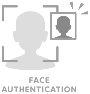 FACE AUTHENTICATIONのアイコン
