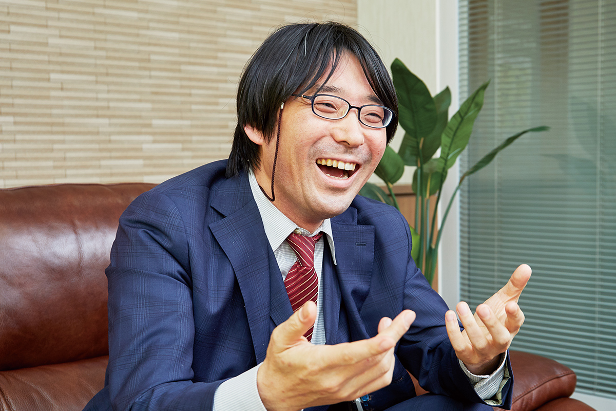 野崎篤志氏の写真