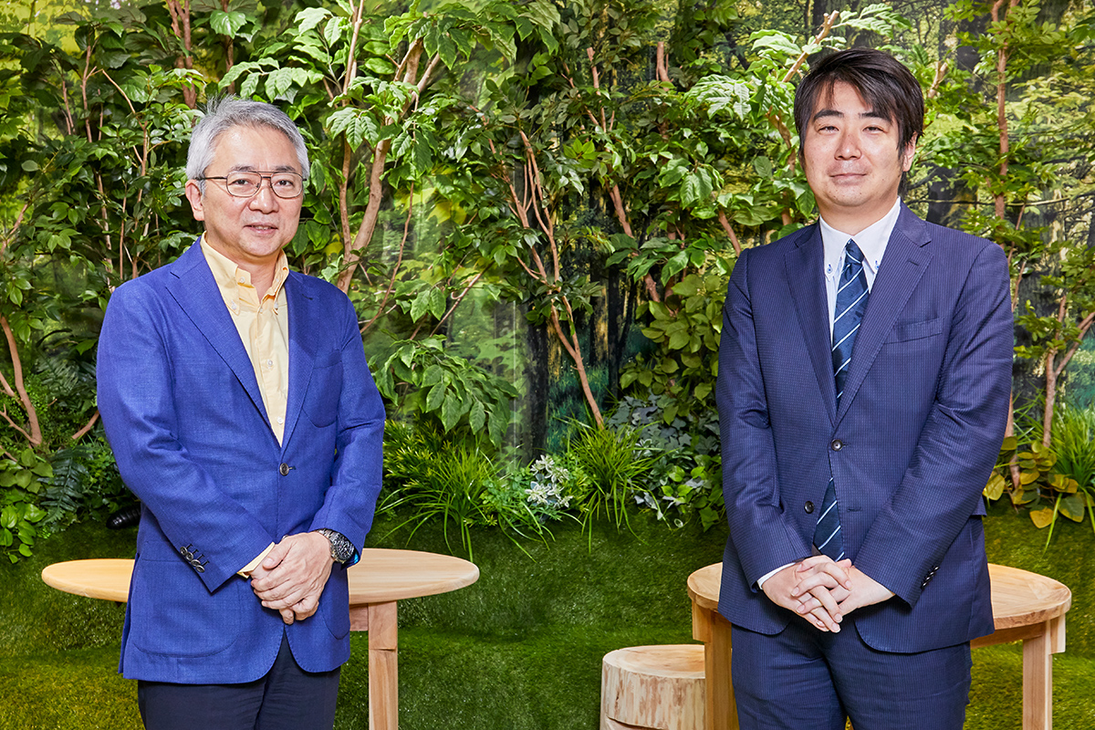 中村達生氏と宮崎俊氏の写真