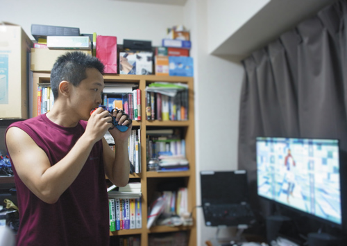 千本さんの休日の様子写真