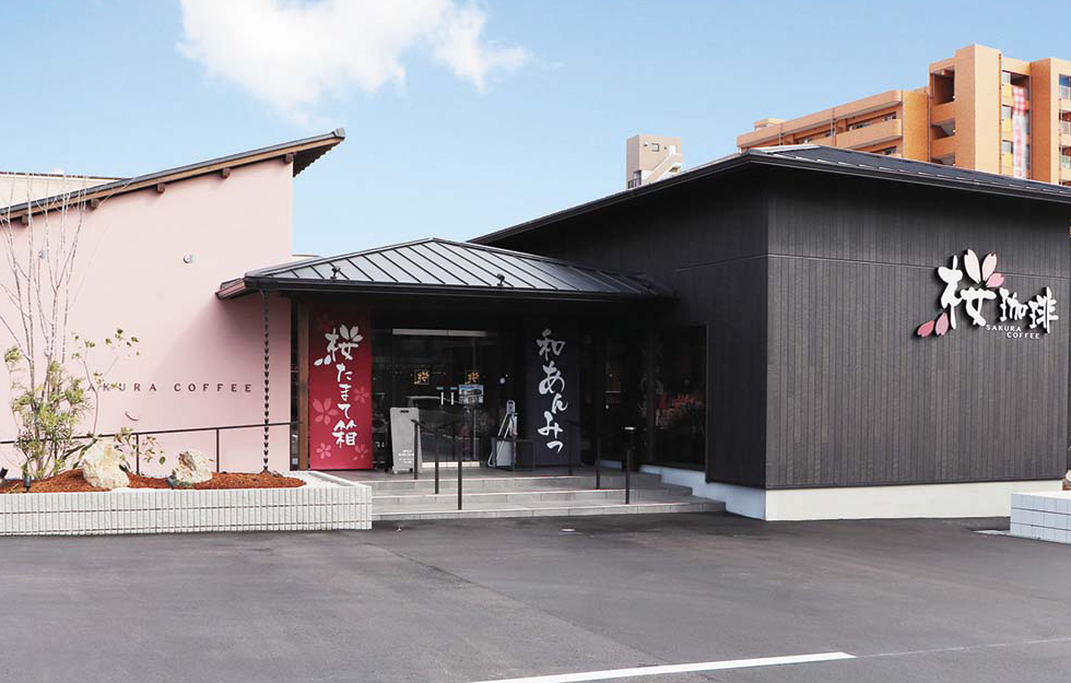 店舗デザインが意匠登録された松原店