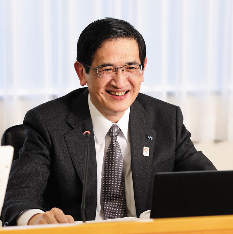 西日本旅客鉄道株式会社 代表取締役社長　長谷川一明 氏