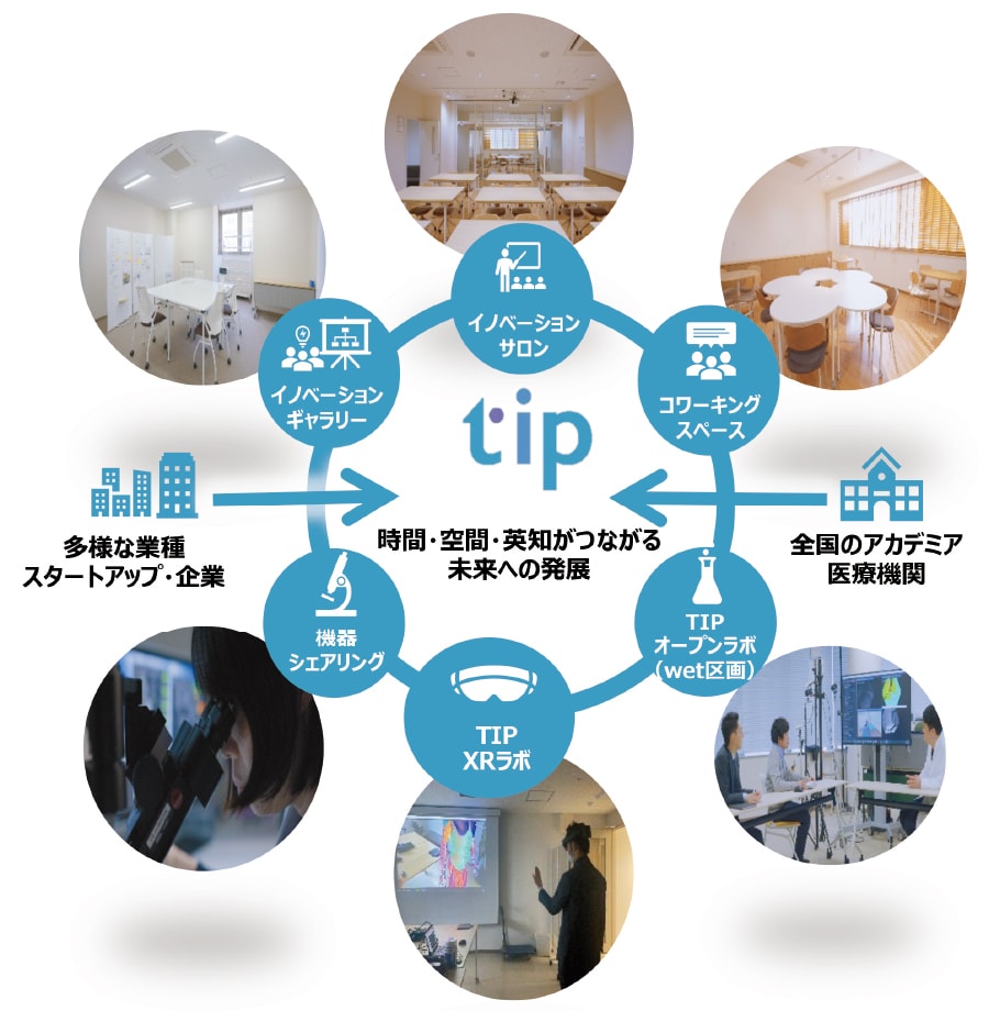 TIP概念図（東京医科歯科大学提供の資料より）