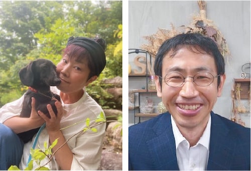 （左）イノセントランド代表 前田様（右）熊本県知財総合支援窓口 髙宮様