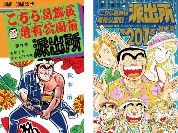 漫画『こちら葛飾区亀有公園前派出所』表紙