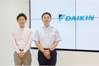 ダイキン工業株式会社 安部 剛夫氏／津田 哲志氏
