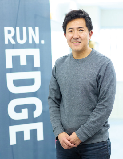 RUN.EDGE株式会社 代表取締役社長 小口 淳