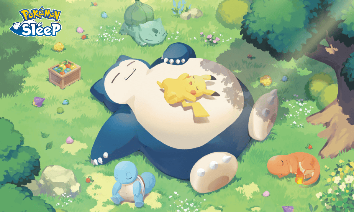 『Pokémon Sleep』のイラスト