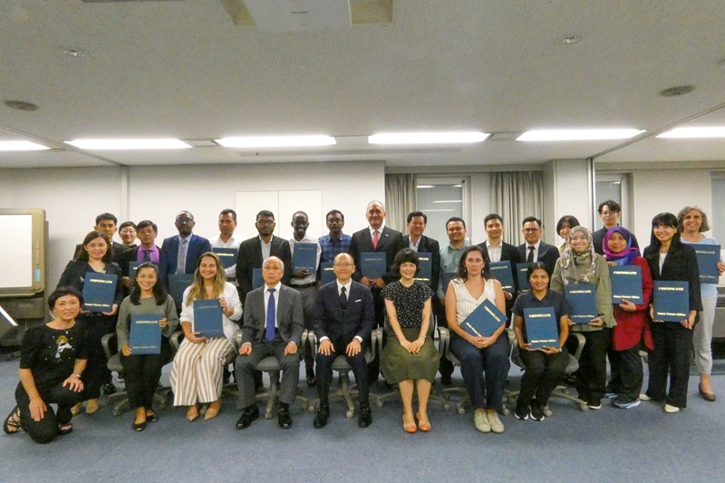 （写真）修了式の様子