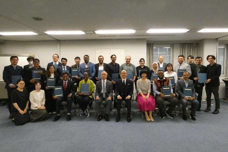 (Photo) Completion ceremony