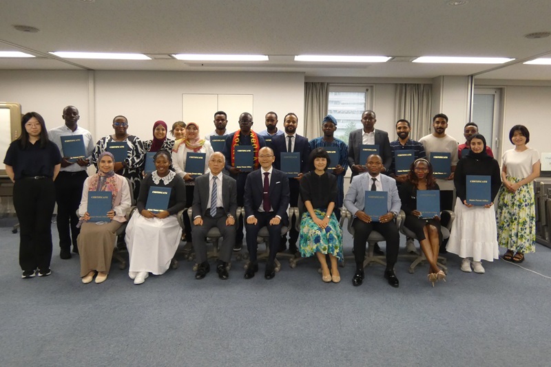 (Photo) Completion ceremony