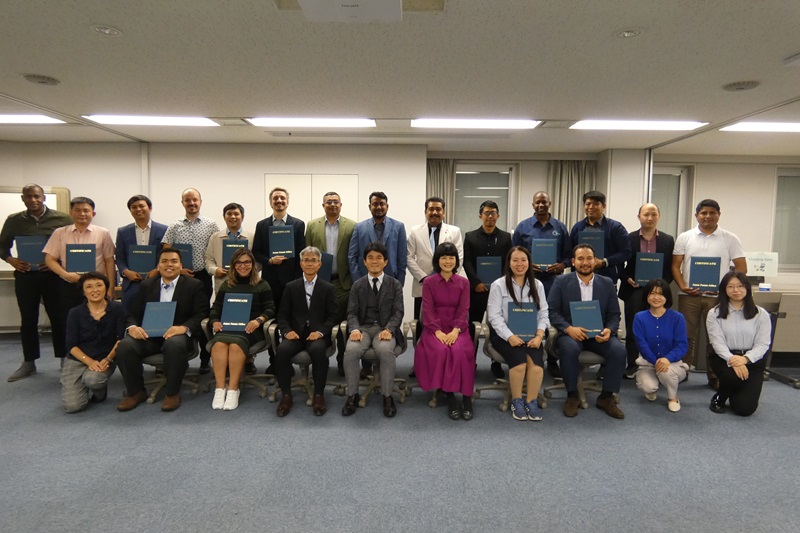 （写真）修了式の様子