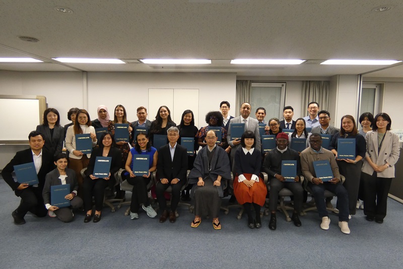 （写真）修了式の様子