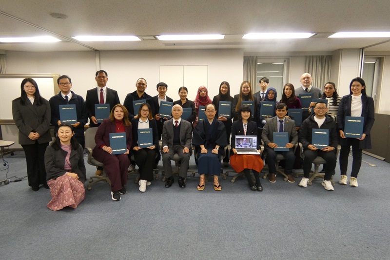 (写真)修了式の様子