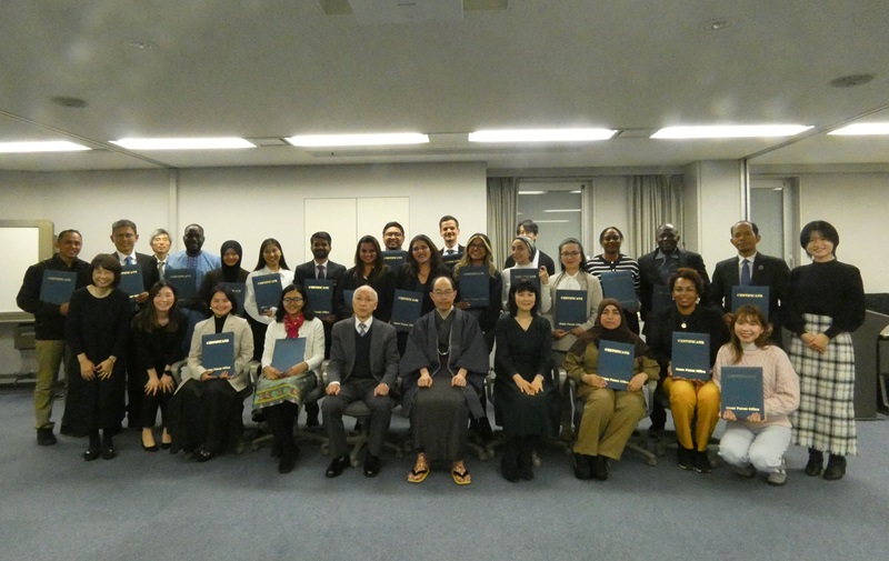 (写真)修了式の様子