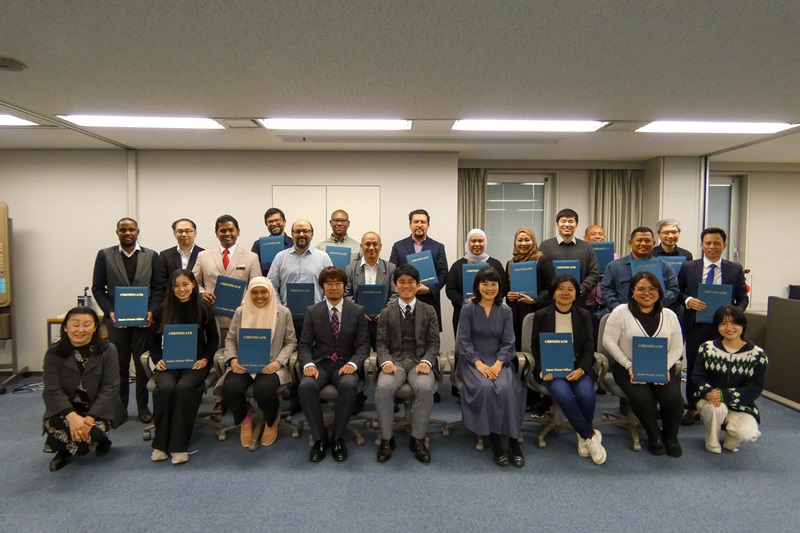 (写真)修了式の様子