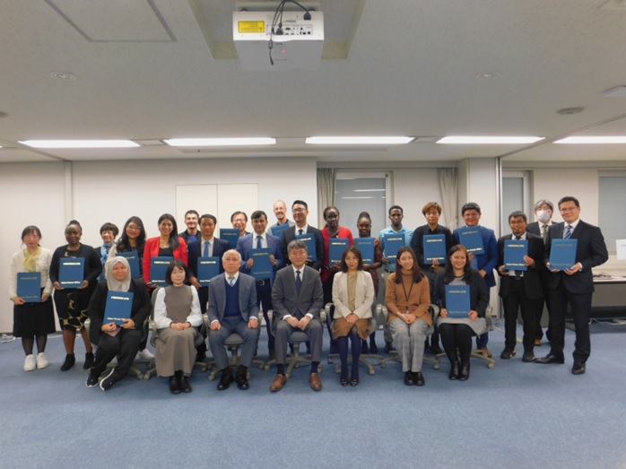 （写真）修了式の様子