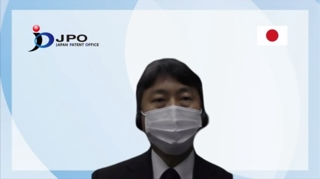 （写真）開会挨拶の様子（JPO）