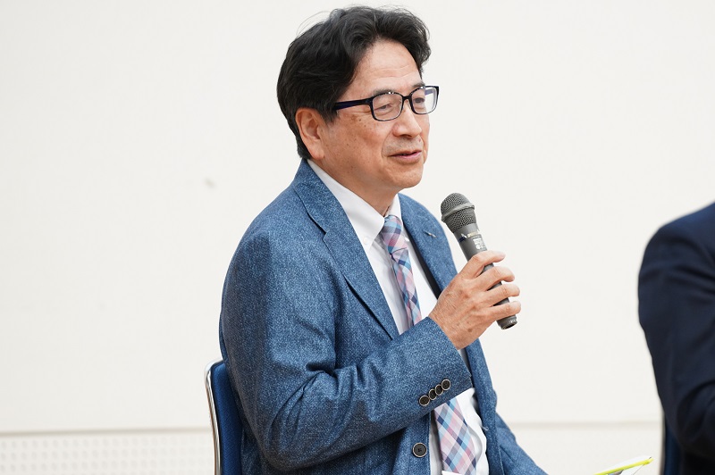 （写真）モデレーターの大嶋副学長（東京科学大学）