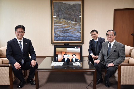 （写真）WIPO GREEN パートナーに参画表明（2020年11月）