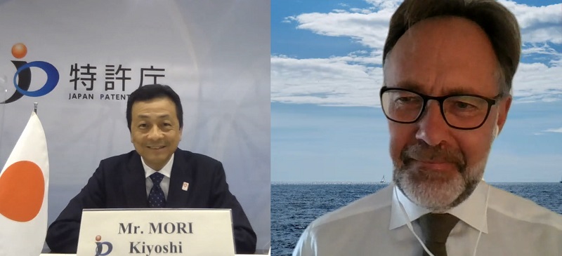 （画像）ストロンバック長官（スウェーデン）との会談