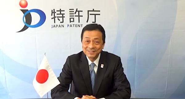 （画像1）森長官の講演の様子