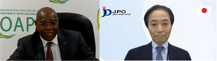 （画像）ワゴ長官代理（OAPI）との会談