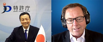 （写真）シュワッガー長官（オーストラリア）との会談