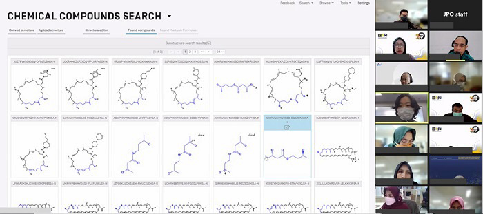 （写真1）研修の様子（マーカッシュクレーム）