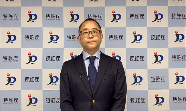 （写真）特許庁総務部長　小見山 康二