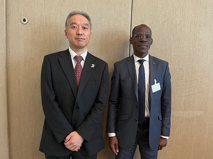 (Photo)Meeting with OAPI’s Director General Bohoussou