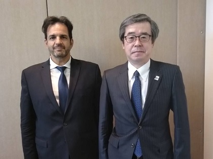 (Photo)Meeting with CIPO’s Chief Executive Officer (interim) Georgaras